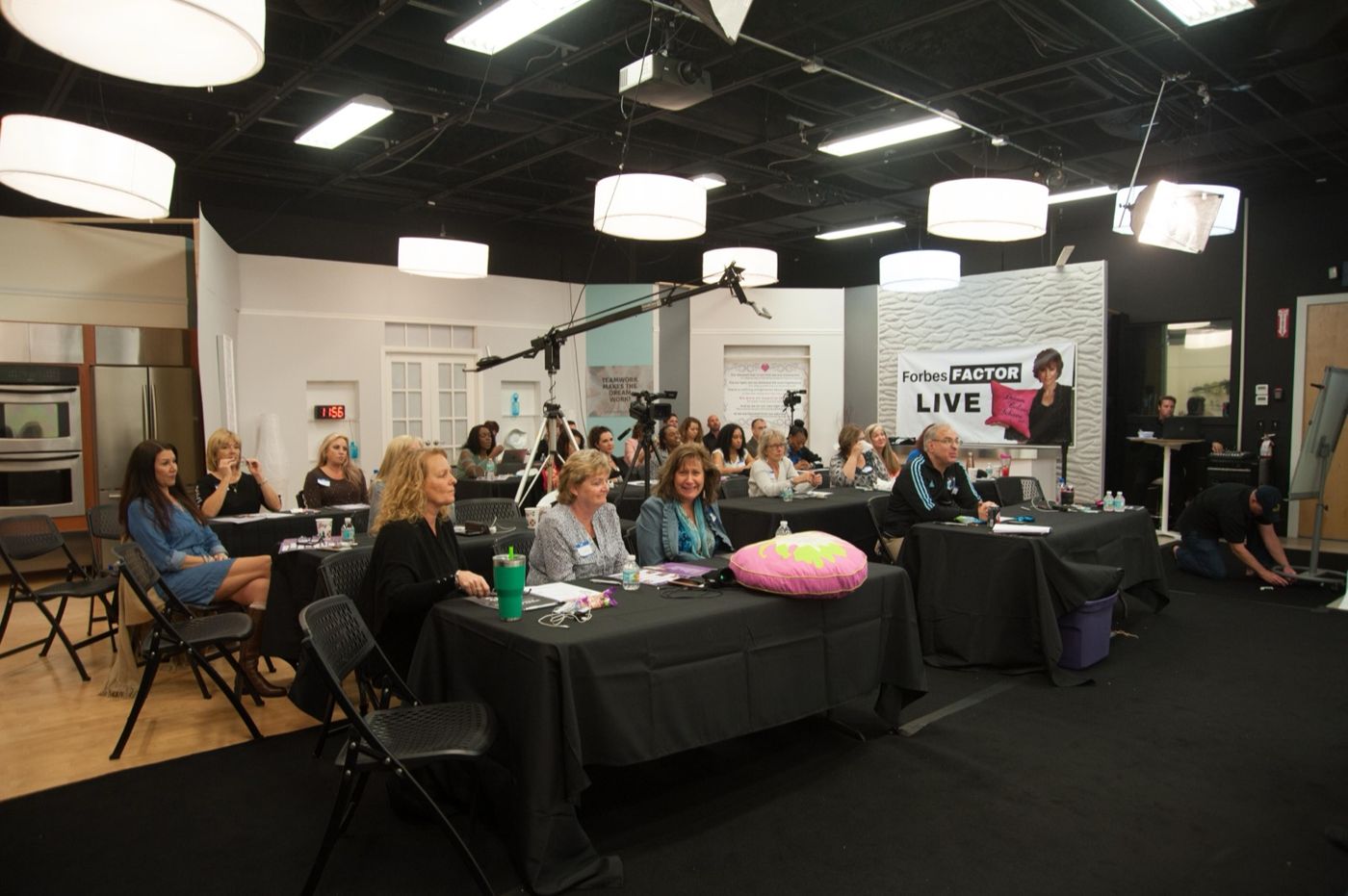 The Forbes Factor Live room at Forbes Riley Studios