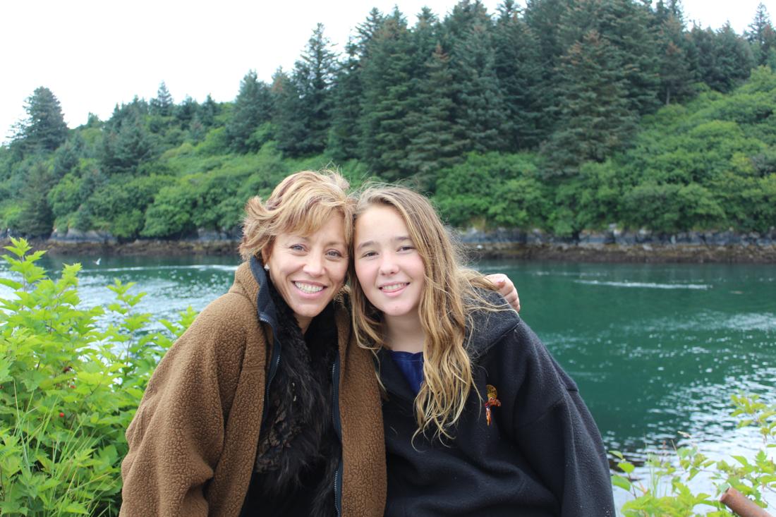 Forbes and Makenna in Alaska