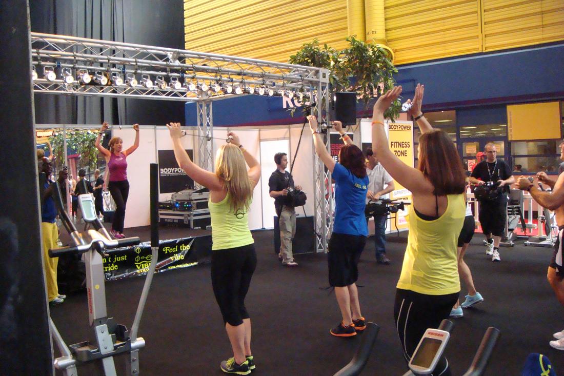 SpinGym training in the gym