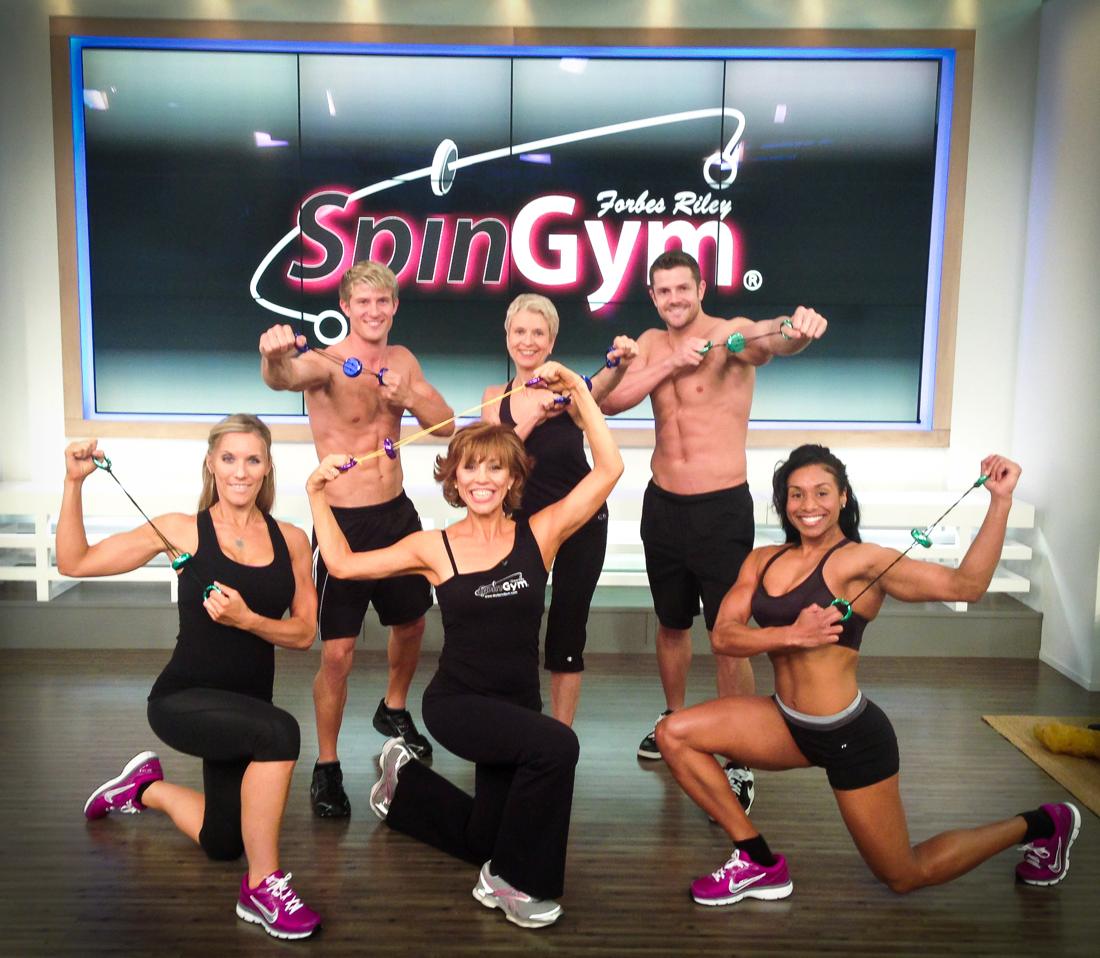 SpinGym fitness models on the HSN set