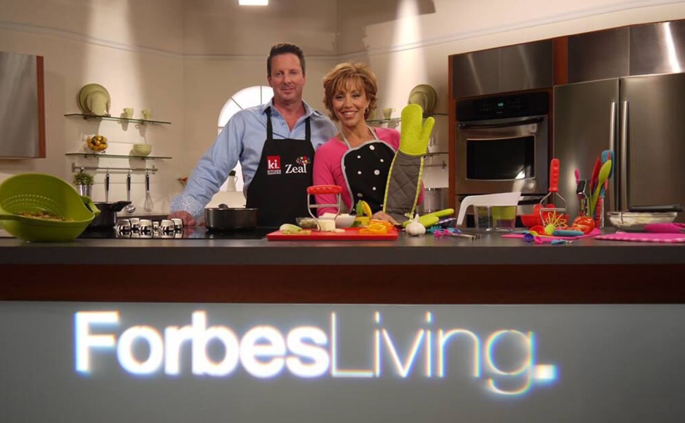 Forbes on the Forbes Living TV set