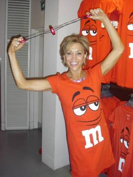 SpinGym Orange m & m